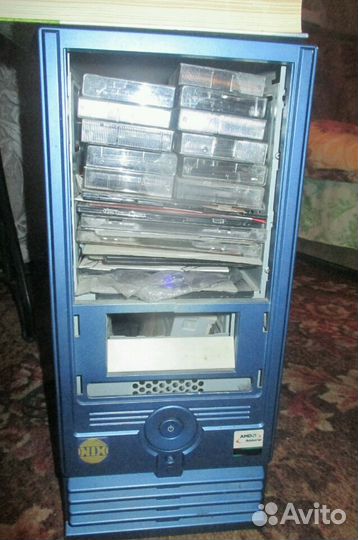 Монитор ViewSonic G55. Системный блок, панель