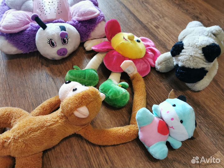 Мягкая игрушка + ночник (без батареек)