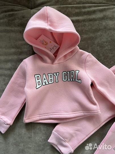 Костюм теплый для девочки