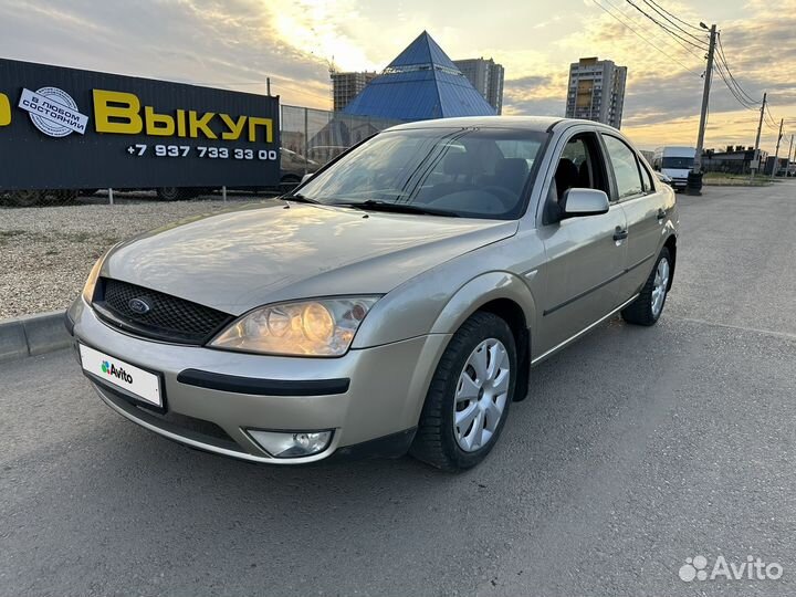 Ford Mondeo 1.8 МТ, 2004, 100 000 км