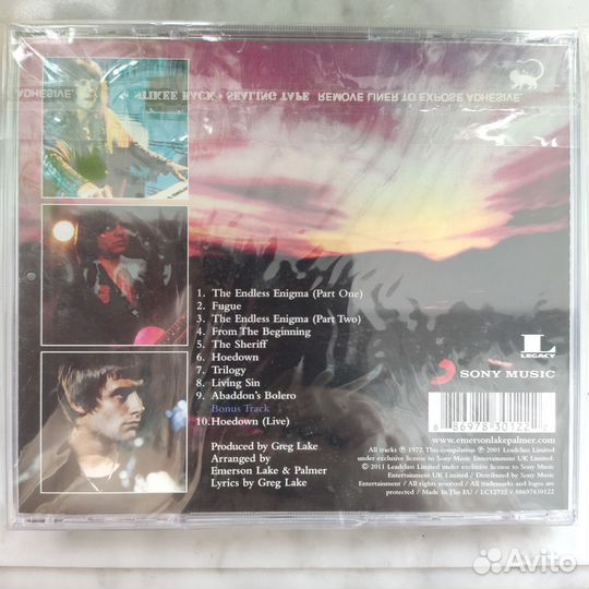 CD Emerson Lake & Palmer 