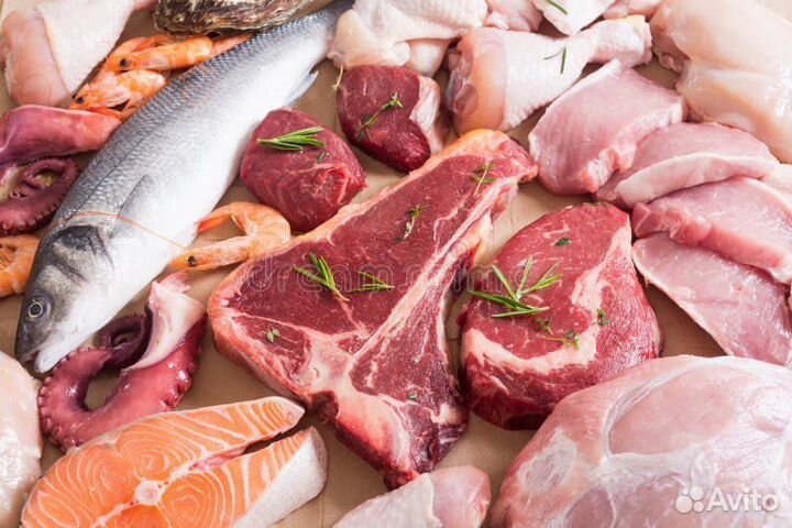 Доставка рыбы и мяса