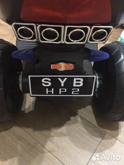 Мотоцикл аккумуляторный детский