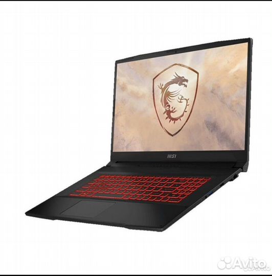 Игровой ноутбук msi katana 17