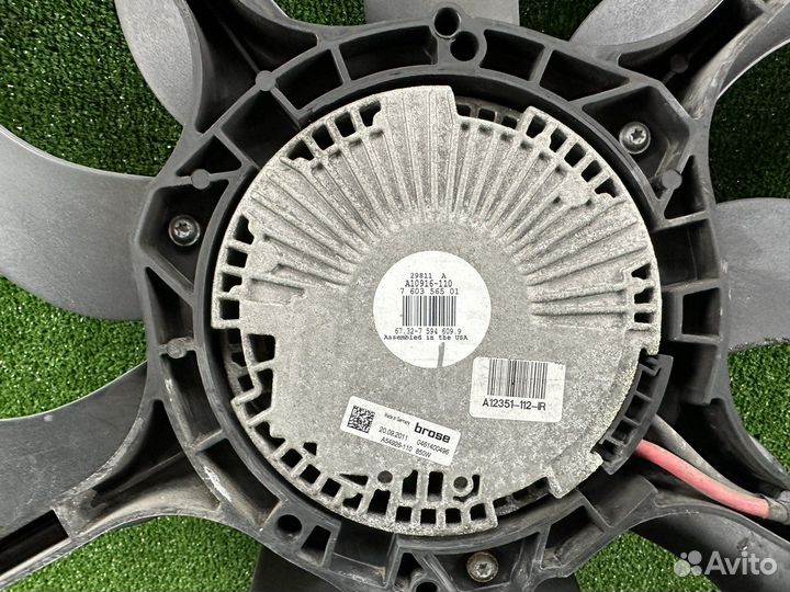 Вентилятор охлаждения BMW X5 E70 E71 F15 N63B44