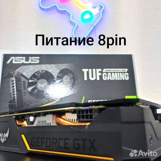 Видеокарта Asus Tuf Gaming GeForce GTX 1660 Super