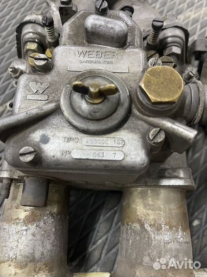 Карбюраторы weber горизонтальные на ваз