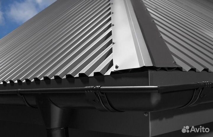 Оцинкованный профнастил С21 6х1,05м