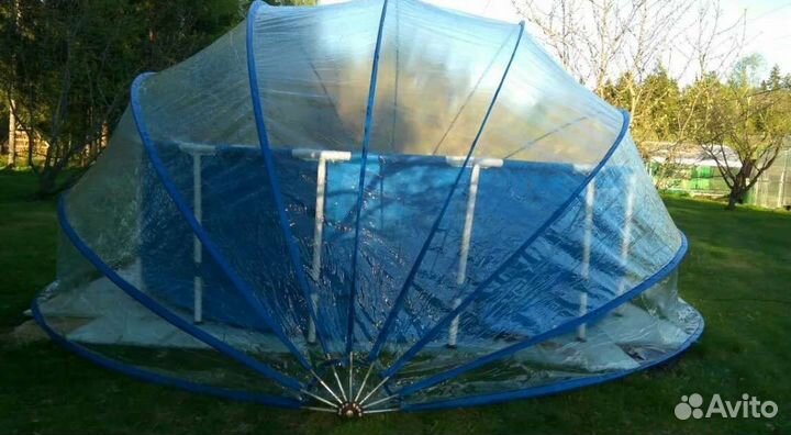 Купол для бассейна. Тент для бассейна