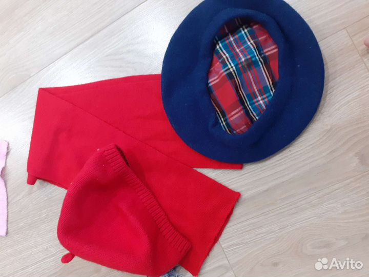 Детские шапки и шарфы