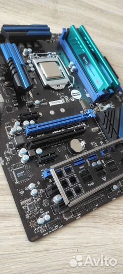 MSI Z97 U3 Plus i3-4130 2x8Гб 1600mhz XMP