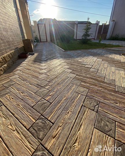 Тротуарная плитка Брусчатка Кевларобетон