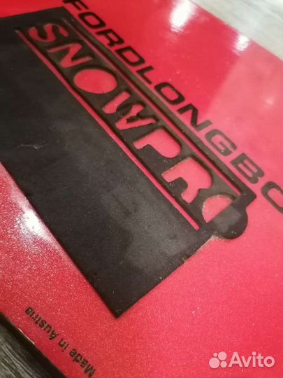 Сноуборд с креплениями