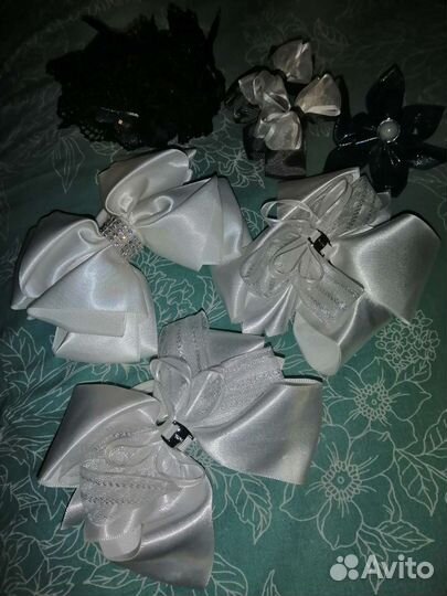 Банты для волос на 1 сентября