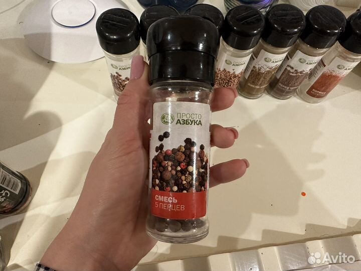 Банки для хранения специй Просто Азбука вкуса