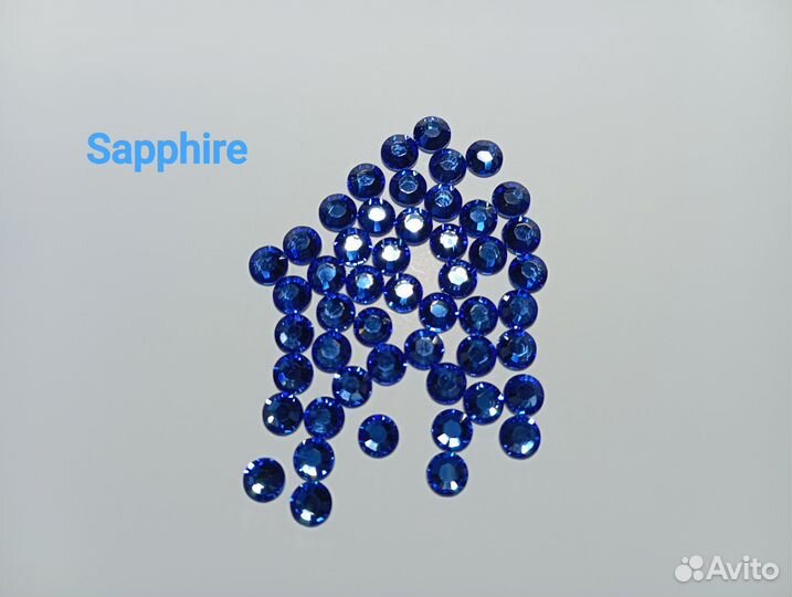 Стразы Swarovski термоклеевые ss20 5 цветов