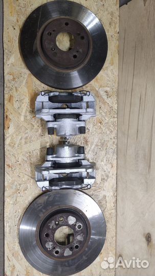 Тормозные суппорта, диски Хонда Аккорд 7