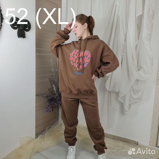 Худи с флисом 7986
