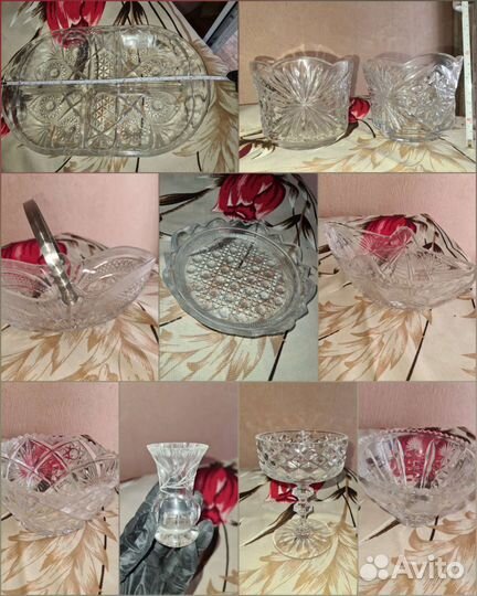 Посуда ссср/хрусталь/сервизы/Мадонна