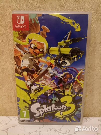 Игра Splatoon 3 на Nintendo Switch