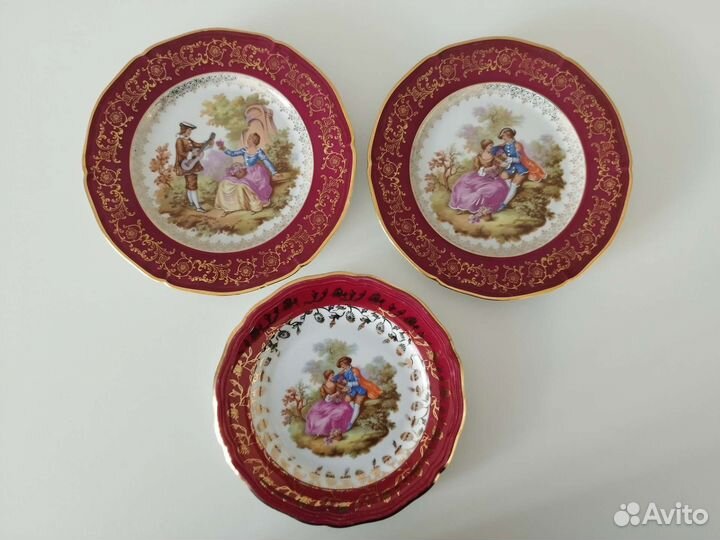 Лимож.Коллекционные фарфоровые тарелки