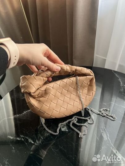 Сумка женская bottega veneta натуральная кожа