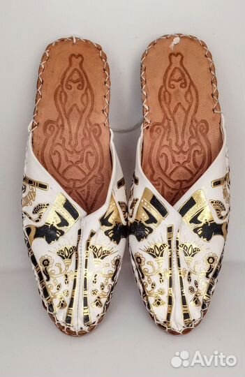 Мюли из натуральной кожи верблюда, р.36. Новые