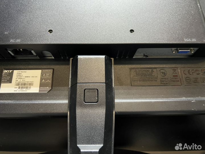 Монитор Acer P206HV