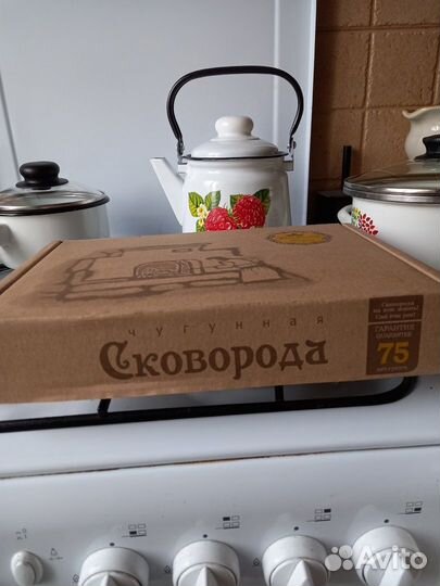 Чугунная сковорода