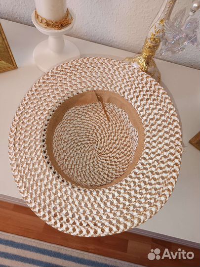 Шляпка женская соломенная новая