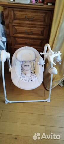 Электро качели Marbella Beige Hippo