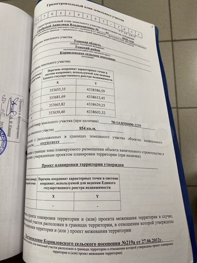 Участок 8,54 га (ИЖС)