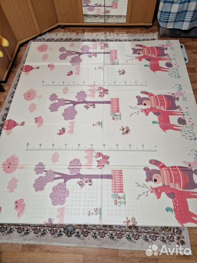 Складной детский коврик