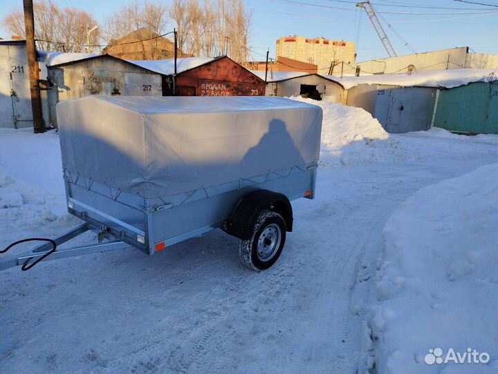 Грузоперевозки на легковом прицепе