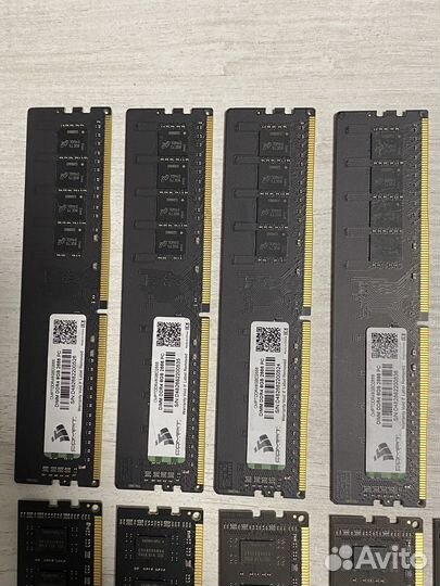 Оперативная память DDR 3 и DDR 4 8 Gb