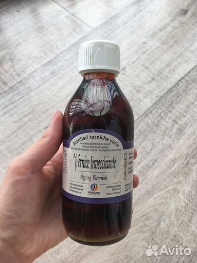 Патиновый лак