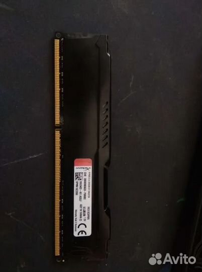 Hyperx fury black ddr3 1333mhz 1x8gb