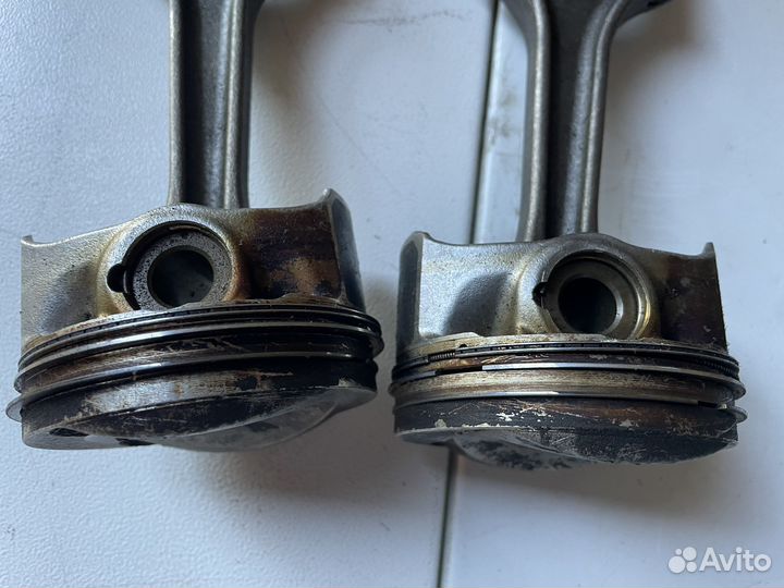 Шатун отдельно поршень 23мм 1,8-2,0л cdab