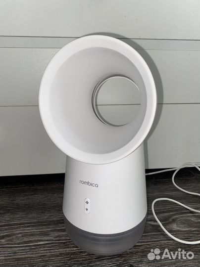 Вентилаятор портативный безлопастной, ночник