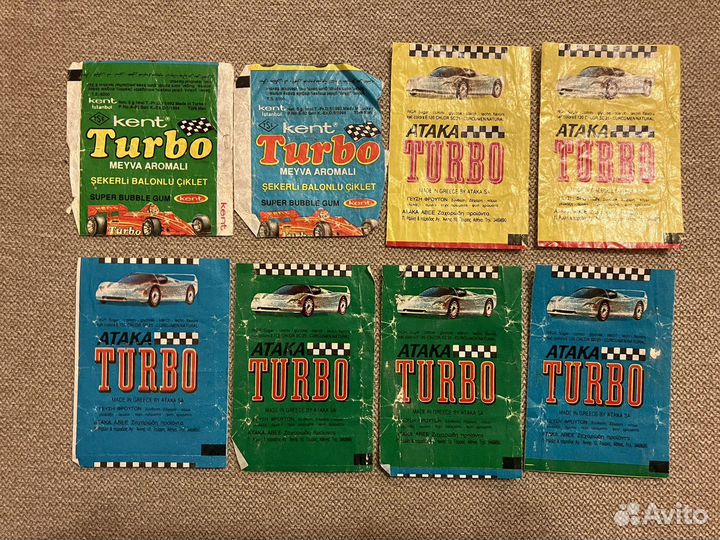 Вкладыши от жвачек/обертка