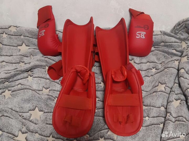 Защита для карате, футы щитки, накладки на руки