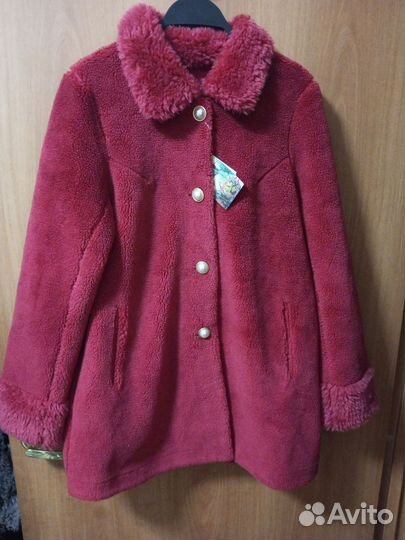 Полупальто- дубленка демисезонное от 42 до 54