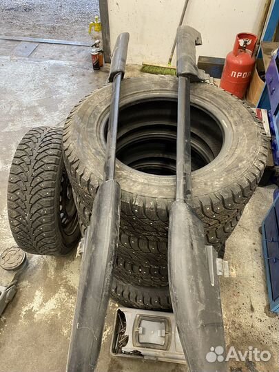 Рейлинги на ниву шевролет