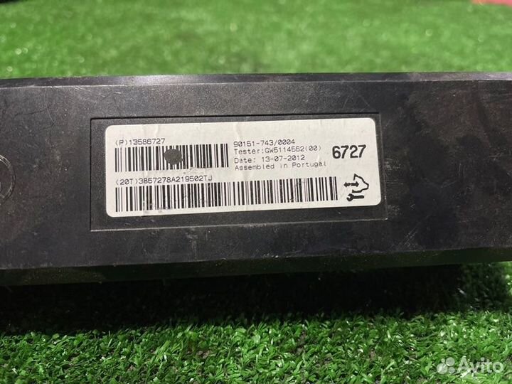 Блок электронный Opel Astra J Zafira C