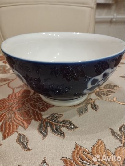 Салатница-кисе, фарфор, СССР