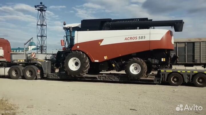 Низкорамный трал грузоперевозки по РФ до 150 тонн