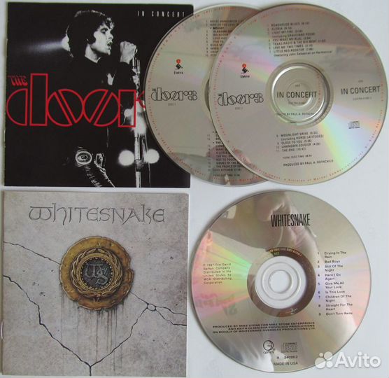 Фирменные Cd - Jethro Tull, Queensryche, Doors