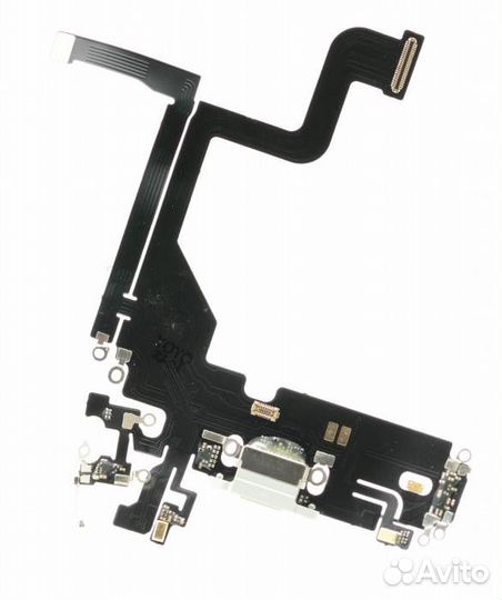 Шлейф для iPhone 13 Pro разъем зарядки/микрофон Бе