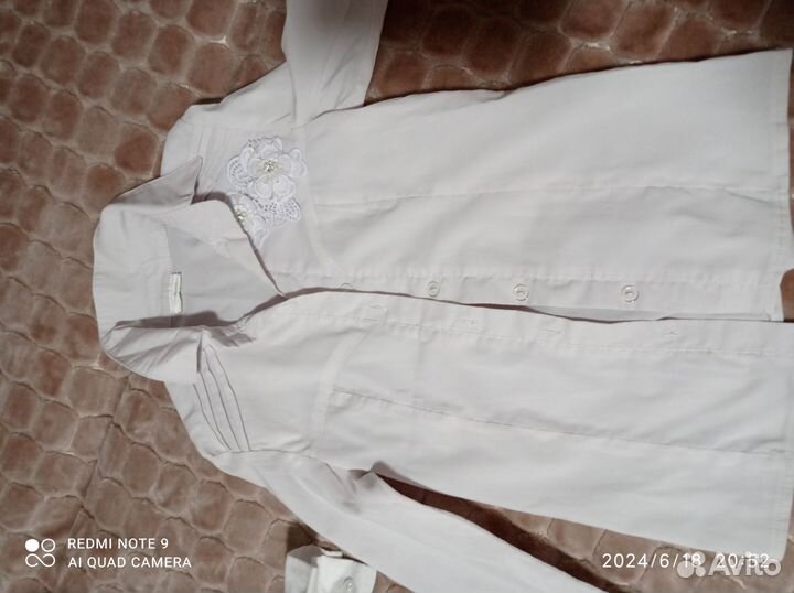 Школьная форма для девочки чёрная на рост 134