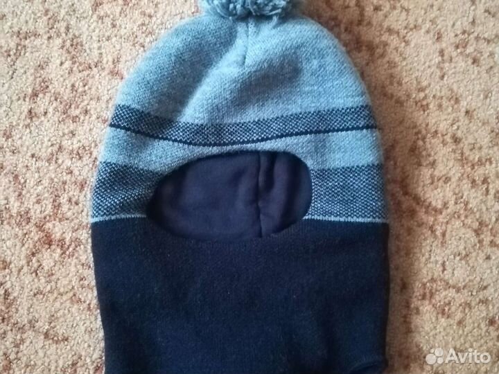 Шапка шлем для мальчика новая
